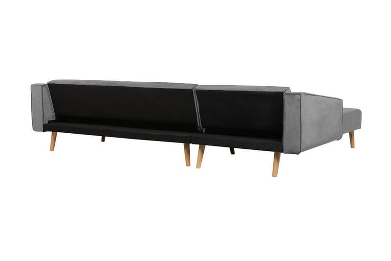 Vadso Hjørnesofa 303 cm - Grå - Møbler - Sofaer - Sovesofaer - Sovesofa chaiselong