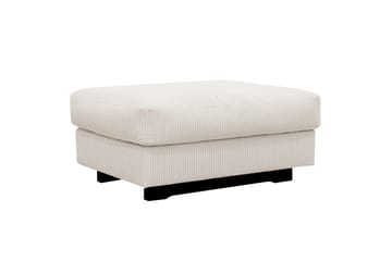 Valencia sofagruppe ekstra dyb 5-personers sofa + fodskammel - Offwhite - Møbler - Sofaer - Hjørnesofa