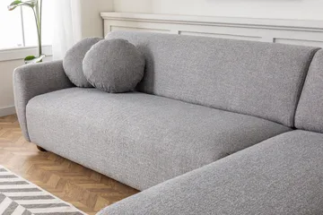 Whitecliffs Chaiselongsofa 3-personers - Grå - Møbler - Sofaer - Sofa med chaiselong - 3 personers sofa med chaiselong