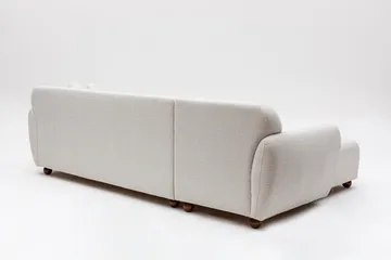 Whitecliffs Chaiselongsofa 3-personers - Hvid - Møbler - Sofaer - Sofa med chaiselong - 3 personers sofa med chaiselong
