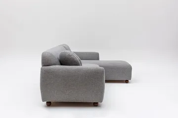 Whitecliffs Chaiselongsofa 3-personers - Grå - Møbler - Sofaer - Sofa med chaiselong - 3 personers sofa med chaiselong