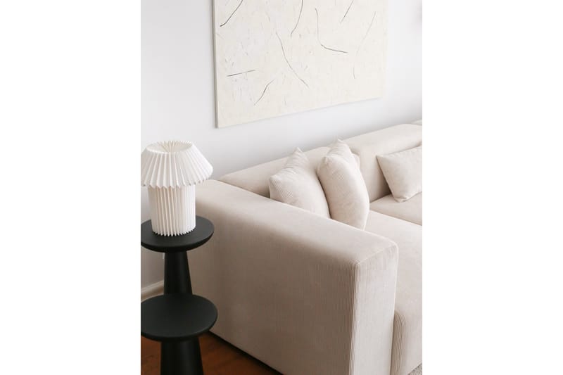 Yolo Hjørnesofa 4-pers - Hvid - Møbler - Sofaer - Hjørnesofa - Hjørnesofa med chaiselong