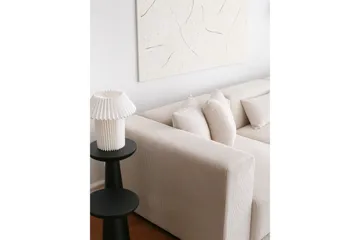 Yolo Hjørnesofa 4-pers - Hvid - Møbler - Sofaer - Sofa med chaiselong - 4 personers sofa med chaiselong