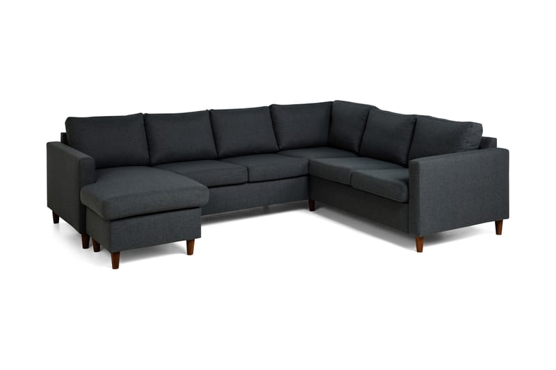 Zero Hjørnesofa med Chaiselong Vendbar - Mørkegrå - Møbler - Sofaer - Hjørnesofa - Hjørnesofa med chaiselong