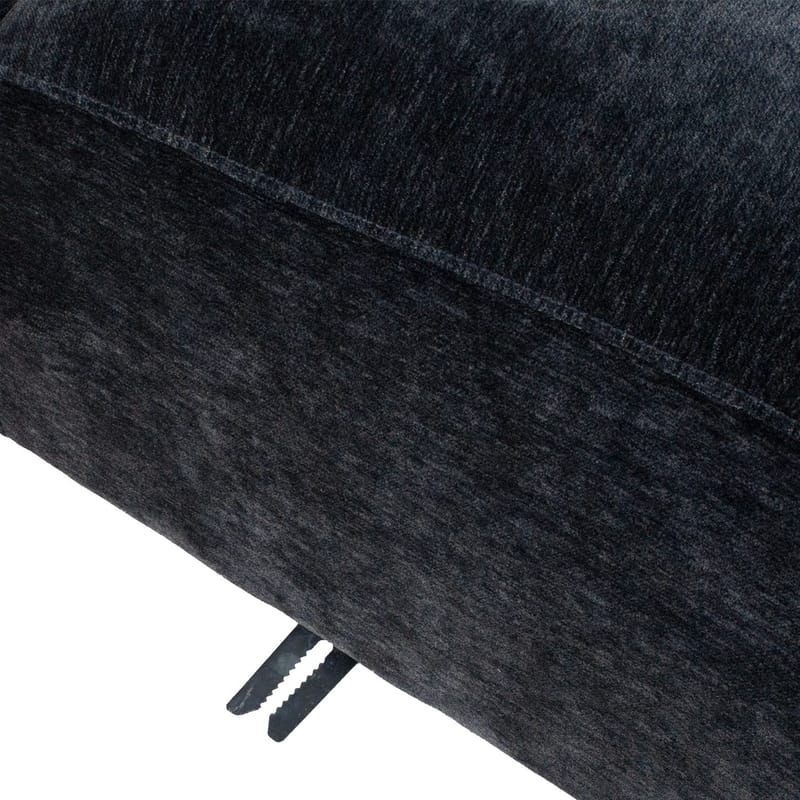 Hjørnesofa/ottoman Denvi - mørkeblå - Møbler - Sofaer - Hjørnesofa