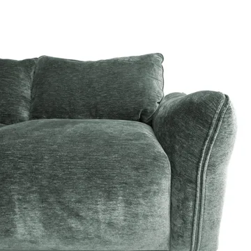 Hjørnesofa/ottoman Denvi - mintgrøn - Møbler - Sofaer - Hjørnesofa