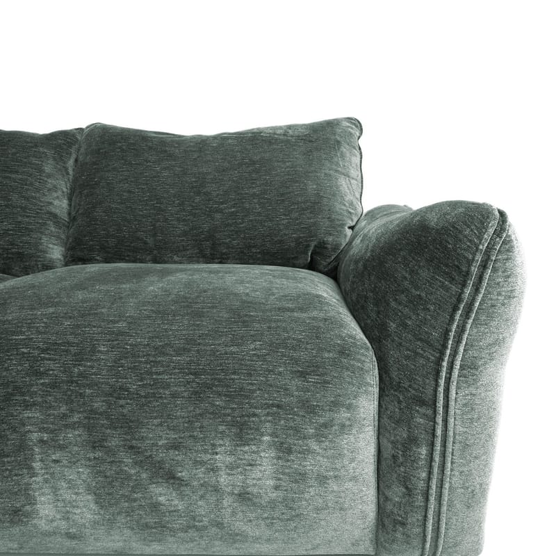 Hjørnesofa/ottoman Denvi - mintgrøn - Møbler - Sofaer - Hjørnesofa