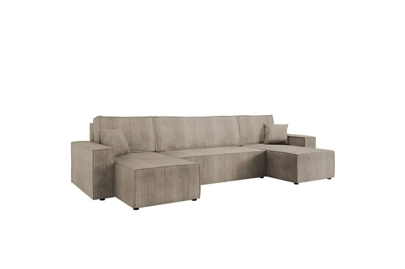 Hobson Sofa Dobbeltdivan 4-personers, Beige