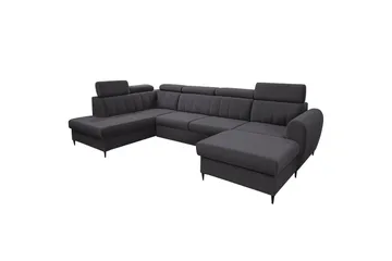 Hoffman Sofa med Chaiselong og Divan 4-personers