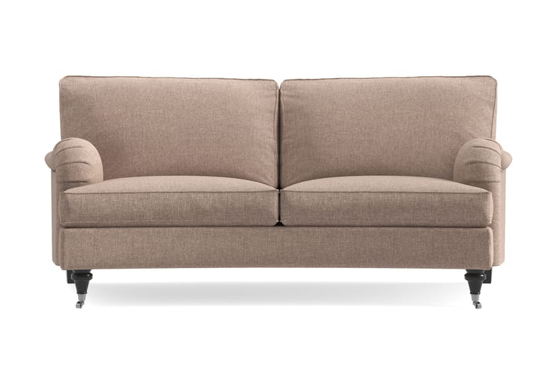 Howard Classic 2-personers Svunget Stofsofa - Mørkebege - Møbler - Sofaer - Howard sofa
