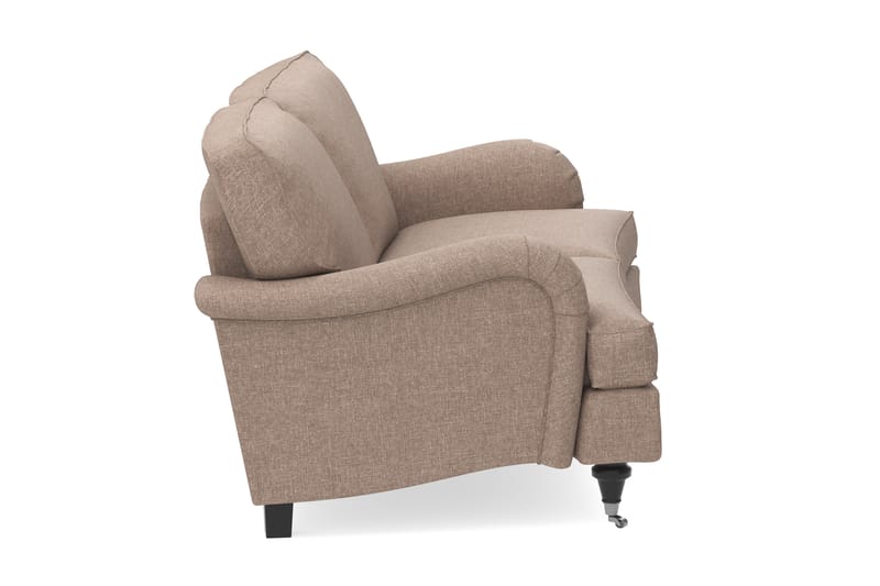 Howard Classic 2-personers Svunget Stofsofa - Mørkebege - Møbler - Sofaer - Howard sofa