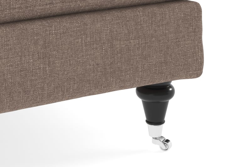 Howard Classic 2-personers Svunget Stofsofa - Mørkebege - Møbler - Sofaer - Howard sofa