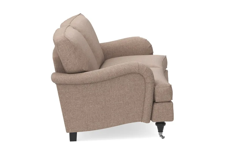 Howard Classic 2-personers Svunget Stofsofa - Mørkebege - Møbler - Sofaer - Howard sofa
