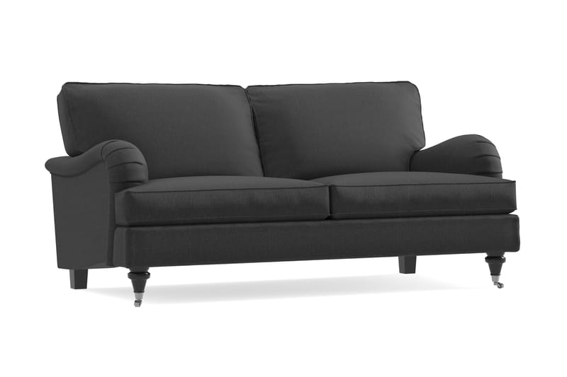 Howard Classic 2-personers Stofsofa - Mørkegrå - Møbler - Sofaer - 2 personers sofa