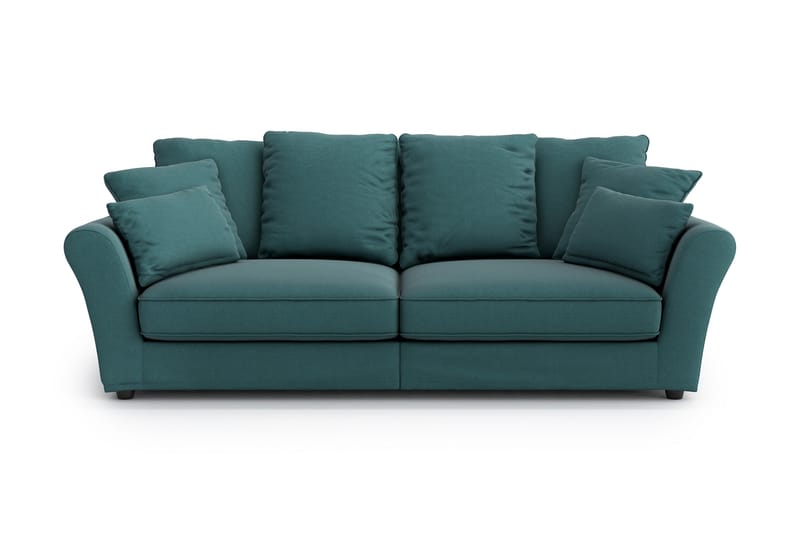 Adelade 3-pers. Sofa - Turkis - Howard sofa - 3 personers sofa