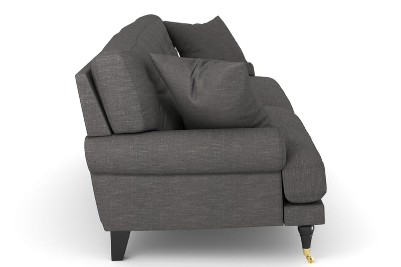 Andrew 2-pers Sofa - Mørkegrå/Messing - Howard sofa - 2 personers sofa