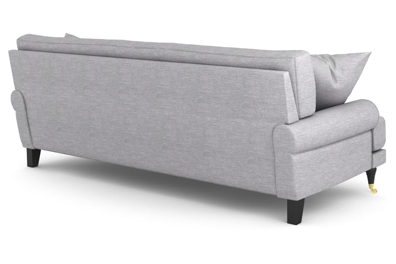 Andrew 2-pers Sofa - Lysegrå/Messing - Howard sofa - 2 personers sofa