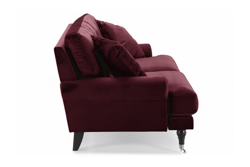 Andrew 2-personers Velourofa - Lilla/Messing - Howard sofa - Velour sofaer - 2 personers sofa