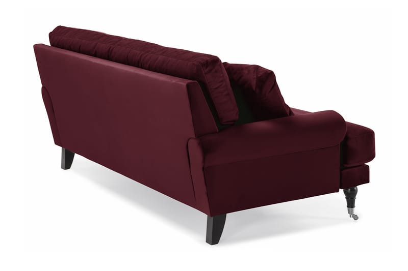 Andrew 2-personers Velourofa - Lilla/Messing - Howard sofa - Velour sofaer - 2 personers sofa