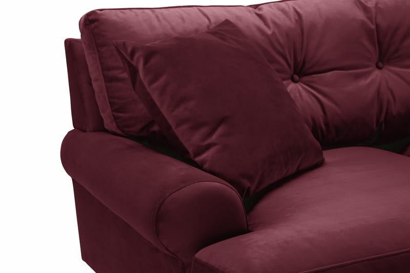 Andrew 2-personers Velourofa - Lilla/Messing - Howard sofa - Velour sofaer - 2 personers sofa