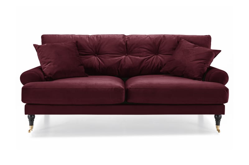 Andrew 2-personers Fløjlssofa - Lilla - Møbler - Sofaer - Howard sofa
