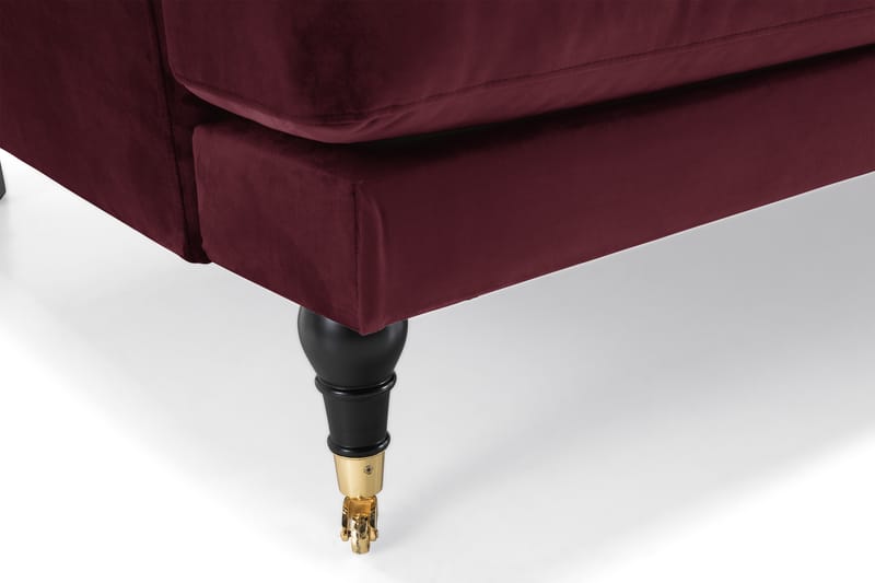 Andrew 2-personers Fløjlssofa - Lilla - Møbler - Sofaer - Howard sofa