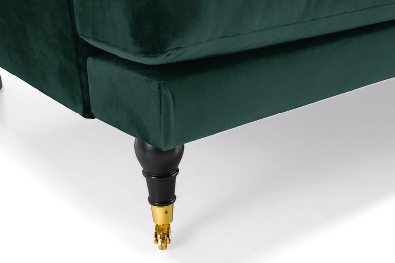 Andrew 2-personers Fløjlssofa - Grøn - Møbler - Sofaer - 2 personers sofa