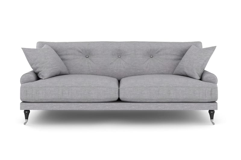 Andrew 2-personers Stofsofa - Grå - Møbler - Sofaer - 2 personers sofa