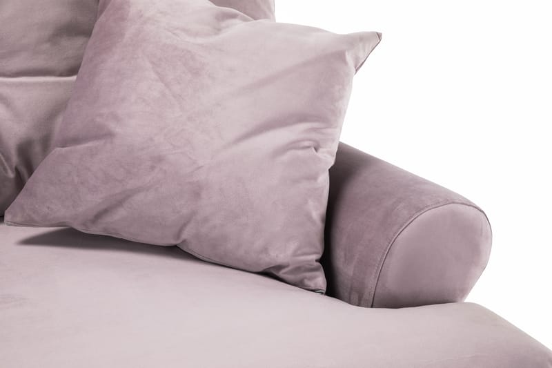 Andrew 2-personers Fløjlssofa - Lilla - Møbler - Sofaer - Howard sofa