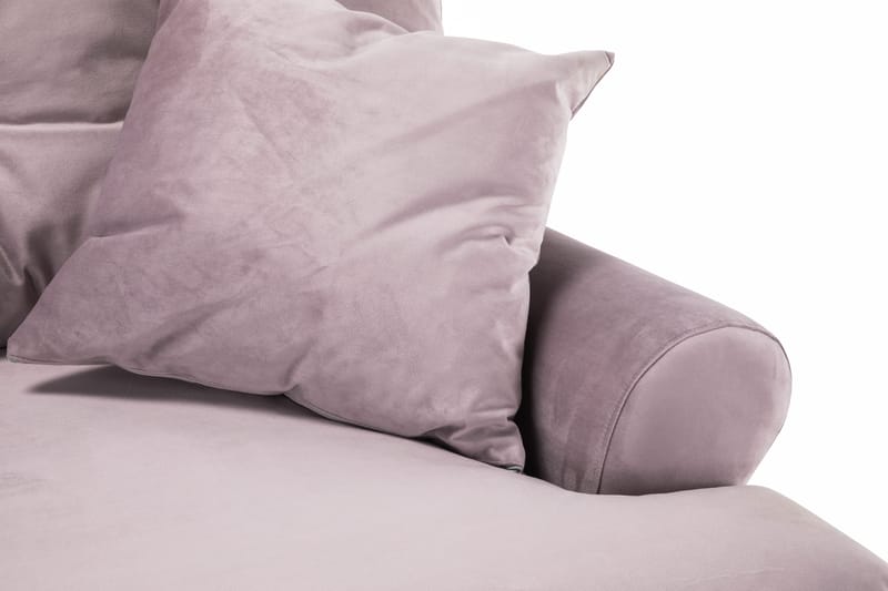 Andrew 2-personers Fløjlssofa - Lilla - Møbler - Sofaer - 2 personers sofa