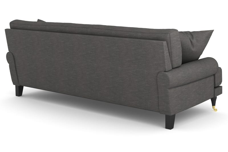Andrew 2-pers Sofa - Mørkegrå/Messing - Howard sofa - 2 personers sofa
