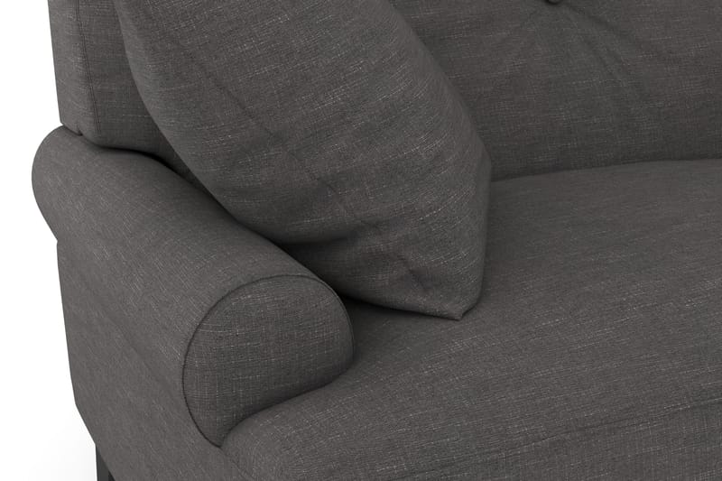Andrew 3-personers Stofsofa - Mørkegrå - Møbler - Sofaer - 3 personers sofa
