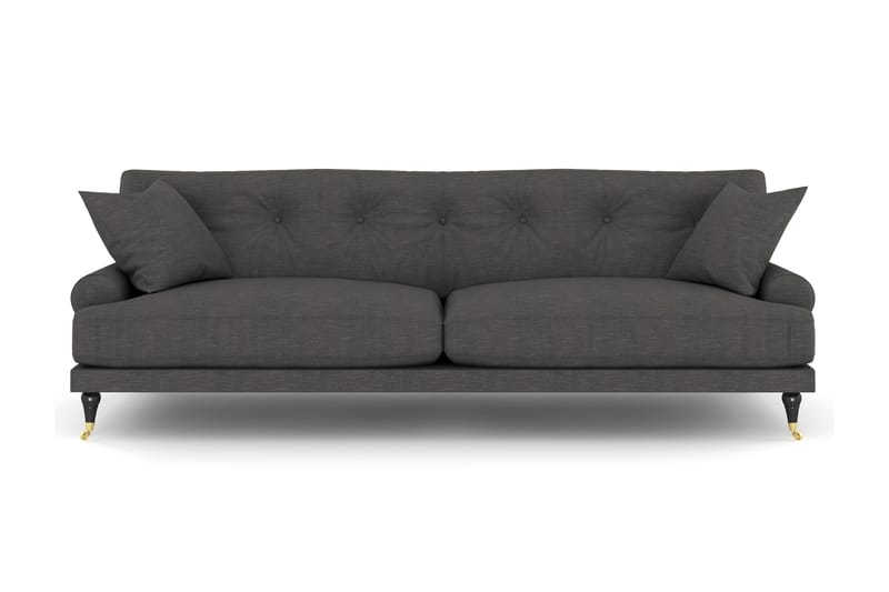 Andrew 3-personers Stofsofa - Mørkegrå - Møbler - Sofaer - Howard sofa