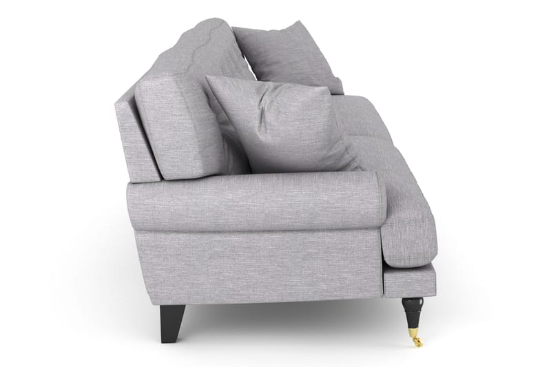 Andrew 3-personers Stofsofa - Grå - Møbler - Sofaer - 3 personers sofa