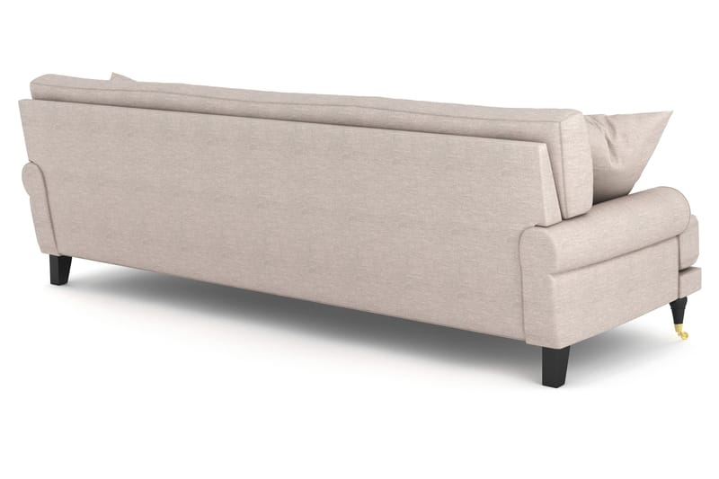Andrew 3-personers Stofsofa - Beige - Møbler - Sofaer - 3 personers sofa