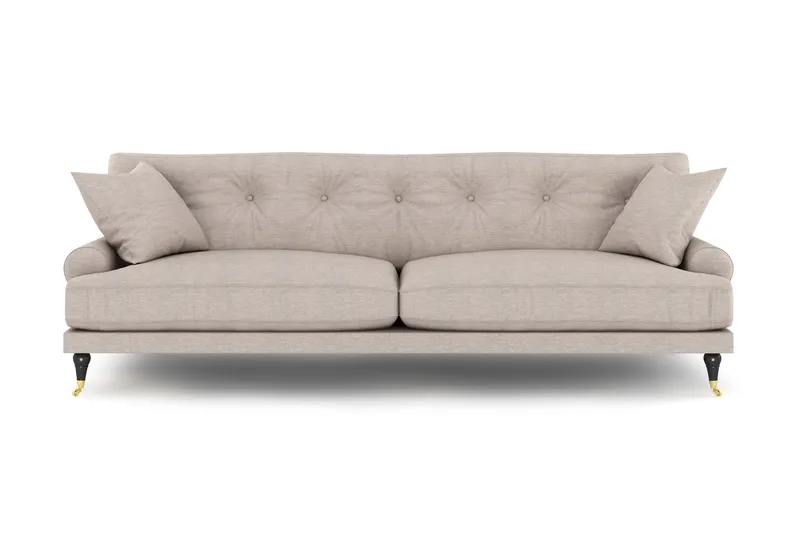 Andrew 3-personers Stofsofa, Beige