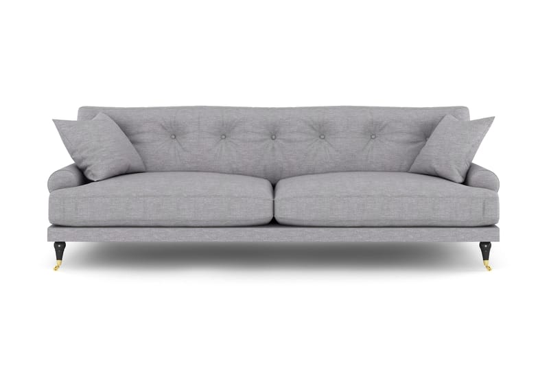 Andrew 3-personers Stofsofa - Grå - Møbler - Sofaer - 3 personers sofa