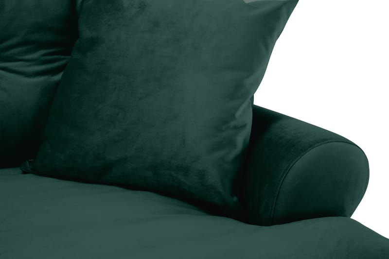 Andrew 3-personers Fløjlssofa - Grøn - Møbler - Sofaer - 3 personers sofa