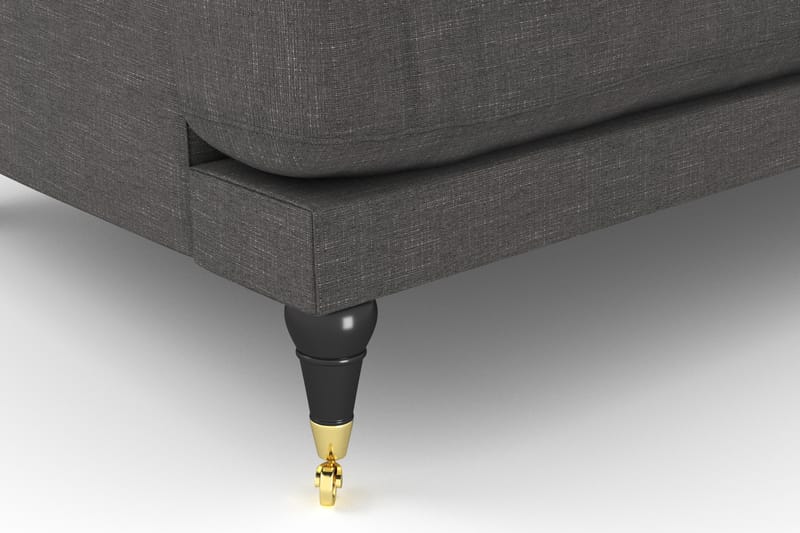 Andrew 3-personers Stofsofa - Mørkegrå - Møbler - Sofaer - Howard sofa