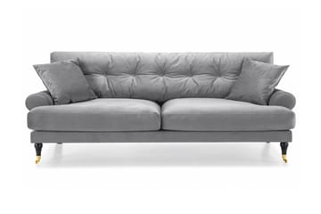 Andrew Veloursofa 3-pers