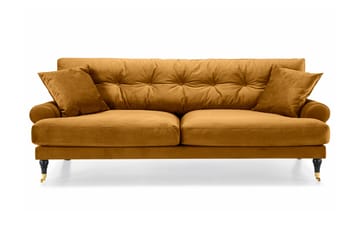 Andrew Veloursofa 3-pers