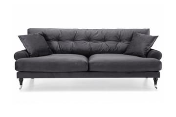 Andrew Veloursofa 3-pers