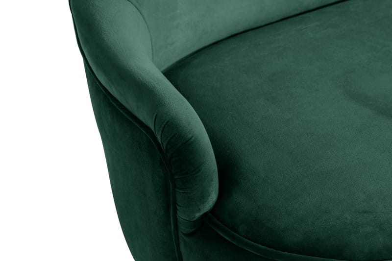 Dahlia Sofa Velour - Mørkegrøn - Møbler - Sofaer - Howard sofa