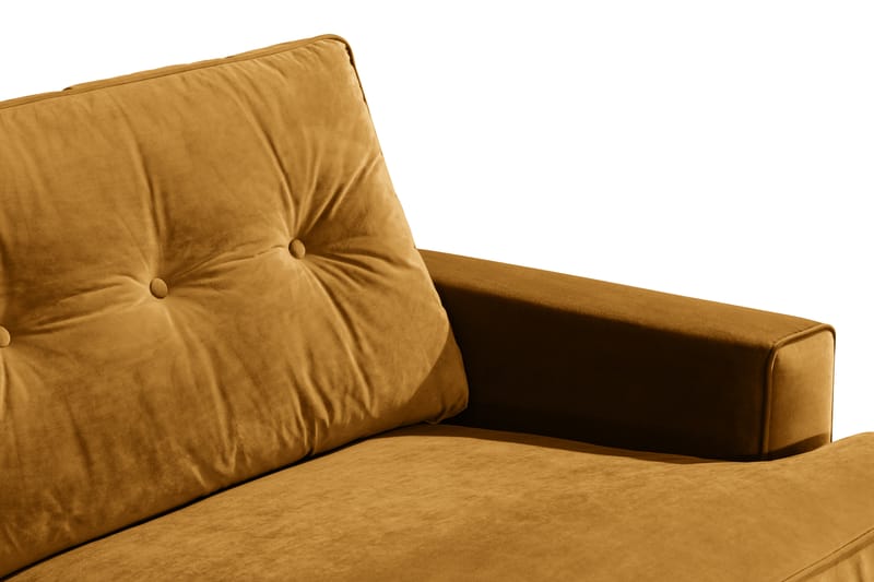 Dalby 3-personers Sofa Velour - Amber - Howard sofa - Velour sofaer - 3 personers sofa