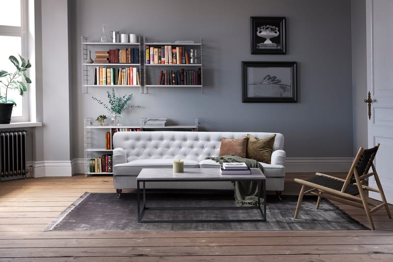 Howard 3-personers Stofsofa - Grå - Møbler - Sofaer - Howard sofa