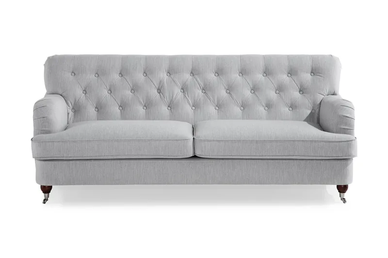 Howard 3-personers Stofsofa - Grå - Møbler - Sofaer - Howard sofa