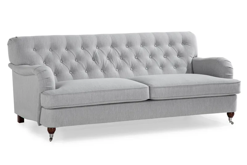 Howard 3-personers Stofsofa - Grå - Møbler - Sofaer - Howard sofa