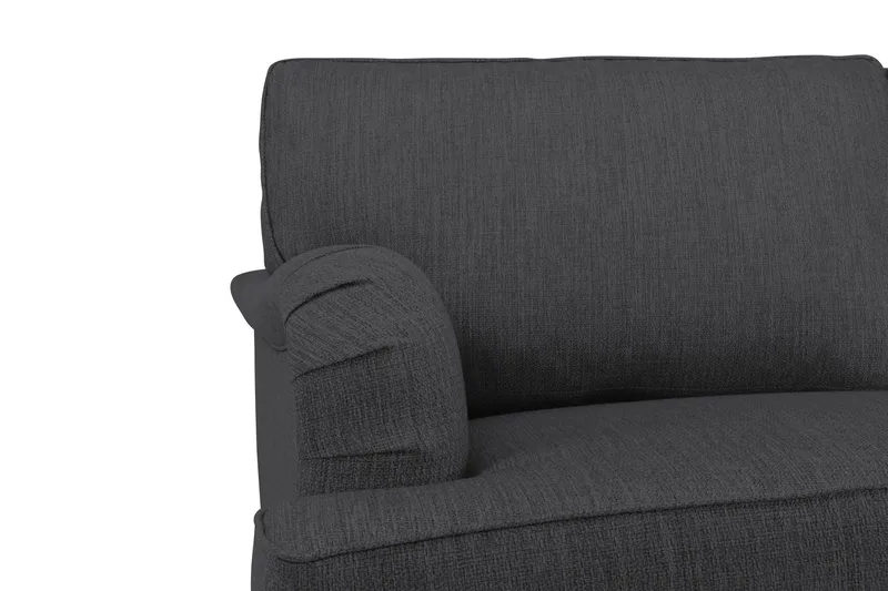 Howard Classic 2-personers Svunget Stofsofa - Mørkegrå - Møbler - Sofaer - Howard sofa