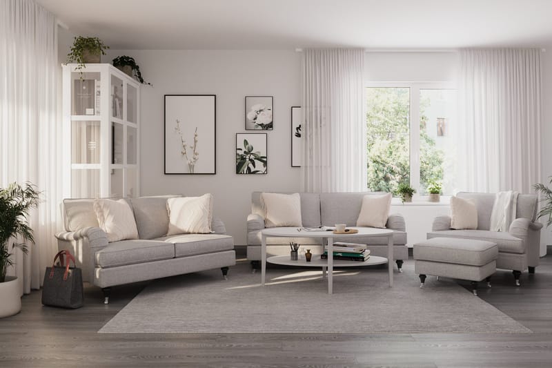 Howard Classic 2-personers Stofsofa - Grå - Møbler - Sofaer - Howard sofa