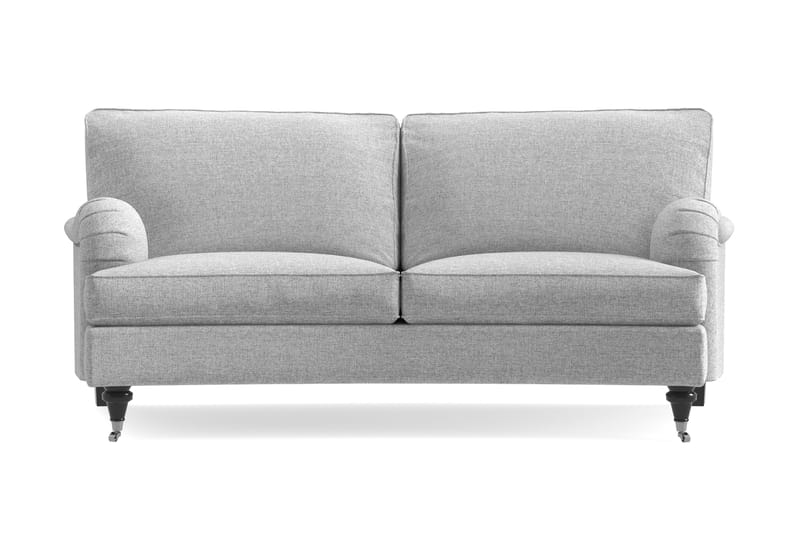 Howard Classic 2-personers Svunget Stofsofa - Grå - Møbler - Sofaer - Howard sofa